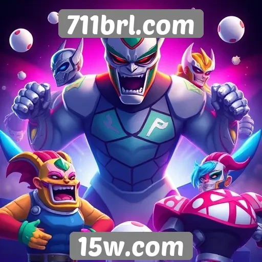 Exploração dos jogos disponíveis no 711brl.com