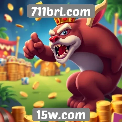 Variedade de jogos disponíveis no 711brl.com